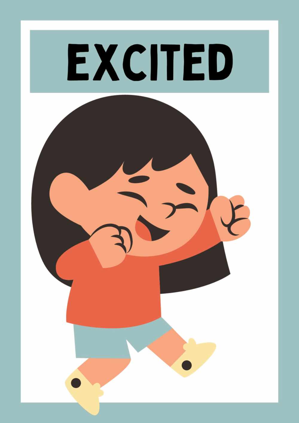 Kindergarten Emotion Flashcards